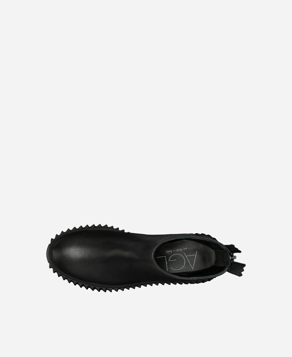 Agl Stivaletto in pelle Nero Sandy In Linea