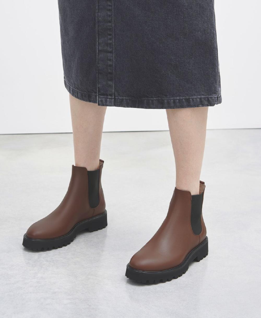 Agl Stivaletto con elastici Cuoio Goldie Beatle Shopping Online