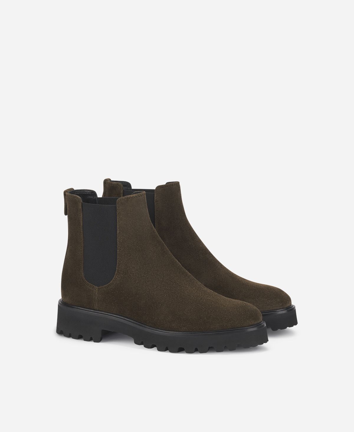 Agl Stivaletto con elastici Verde Goldie Beatle Prezzo Ridotto