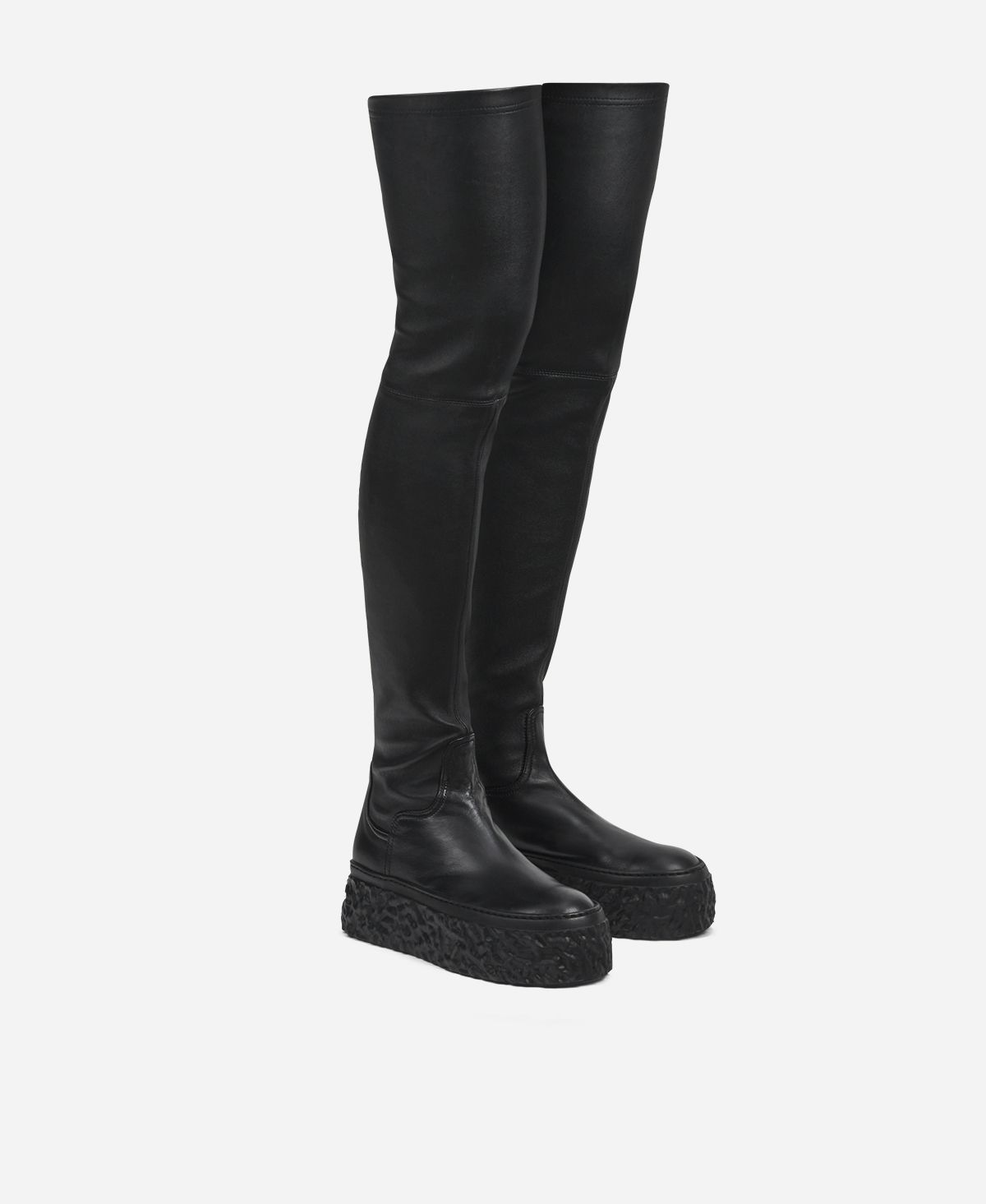 Agl Stivale cuissard stretch Nero Magma Boot Sottocosto