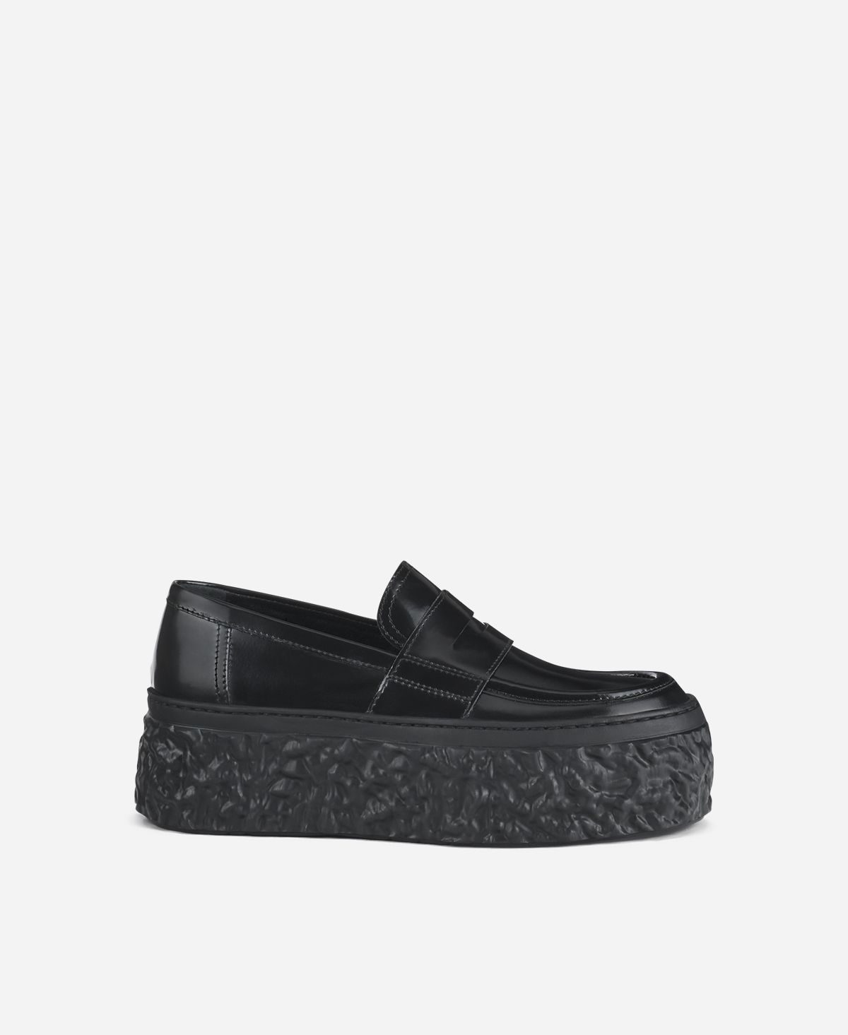 Agl Mocassino con platform Nero Magma Moc Novità