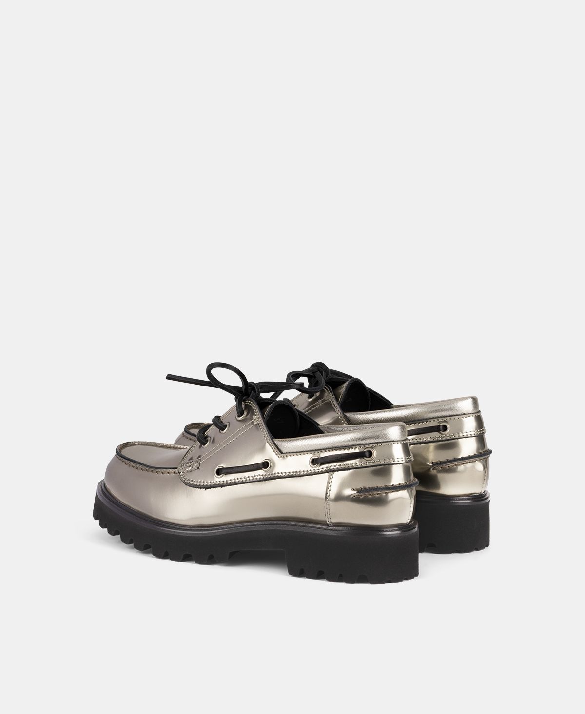 Agl Stringata metal Platino Goldie Barca Presa