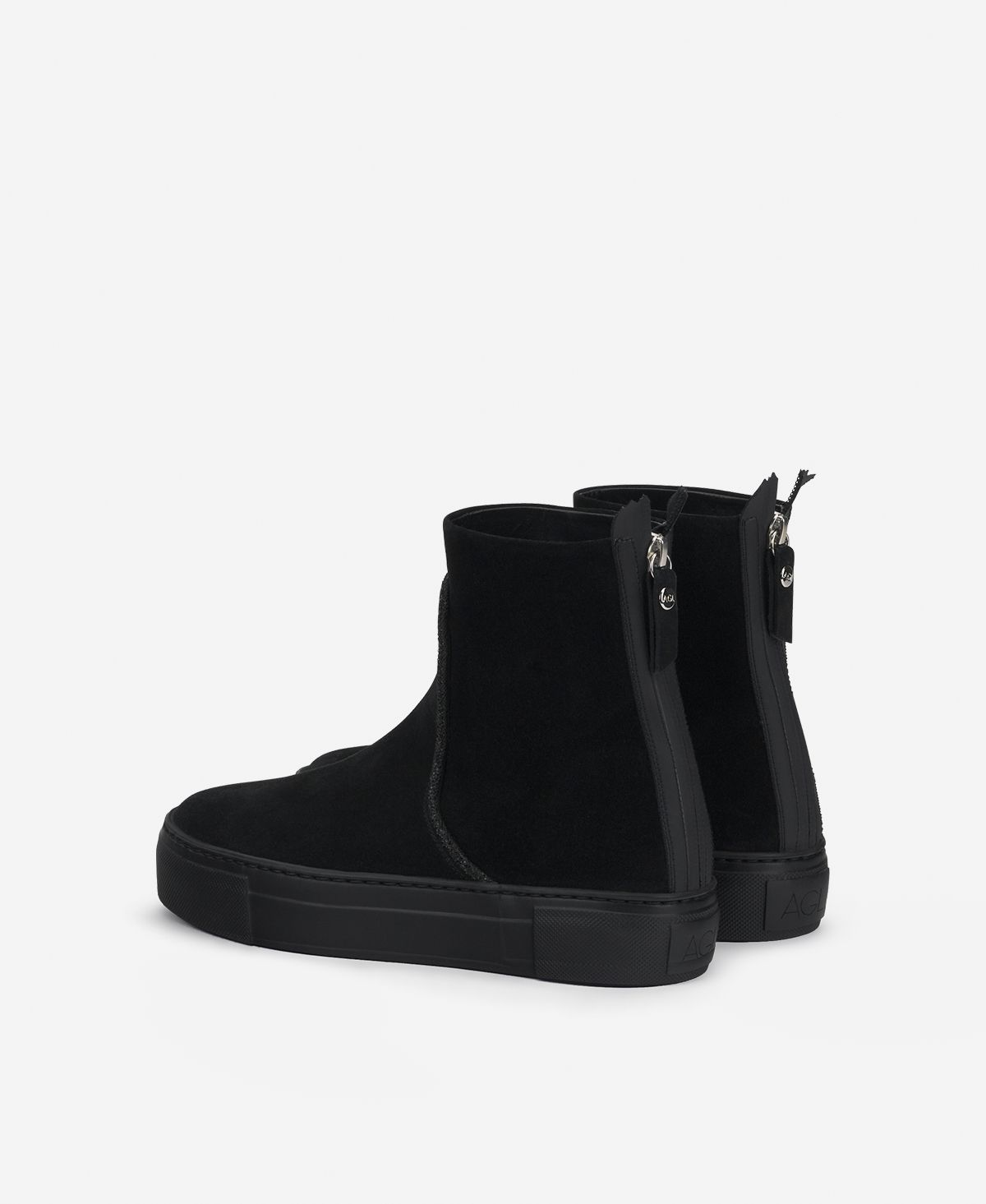 Agl Sneaker in velour con strass Nero Meghan strass Hotsell