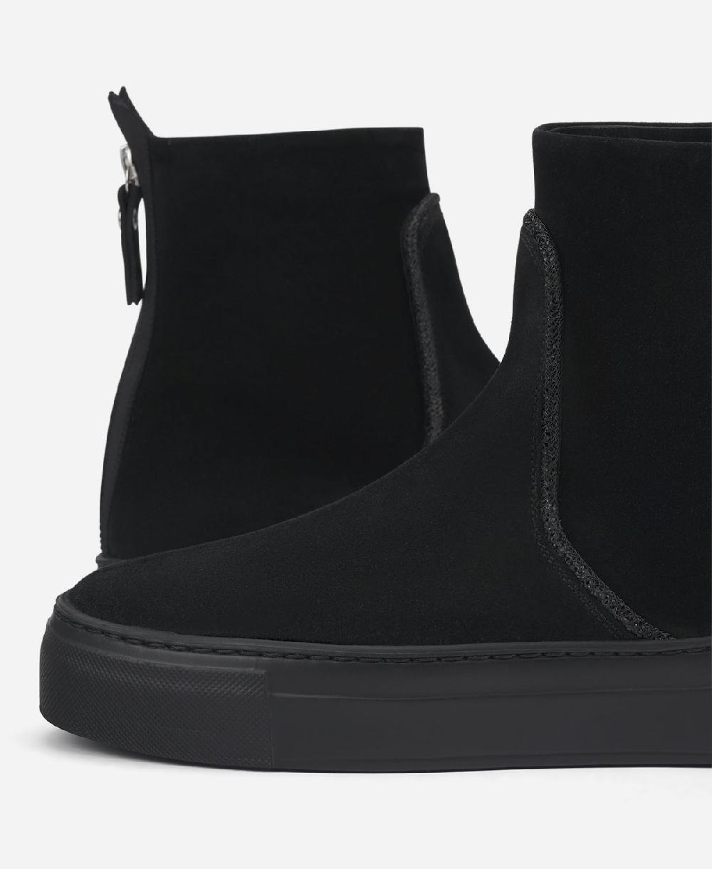 Agl Sneaker in velour con strass Nero Meghan strass Hotsell
