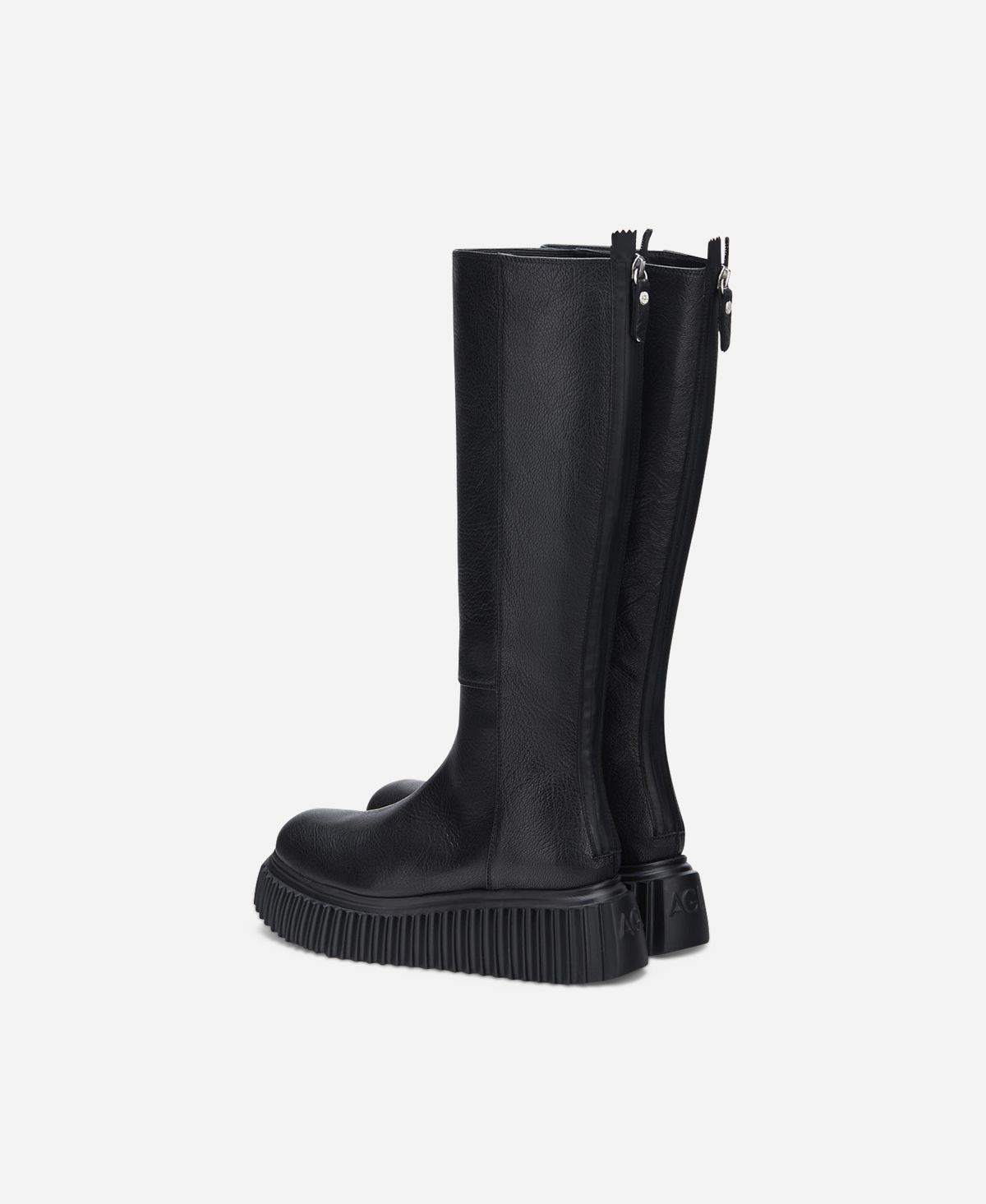 Agl Stivale in pelle Nero MILAGROS BOOT Vendita Economica