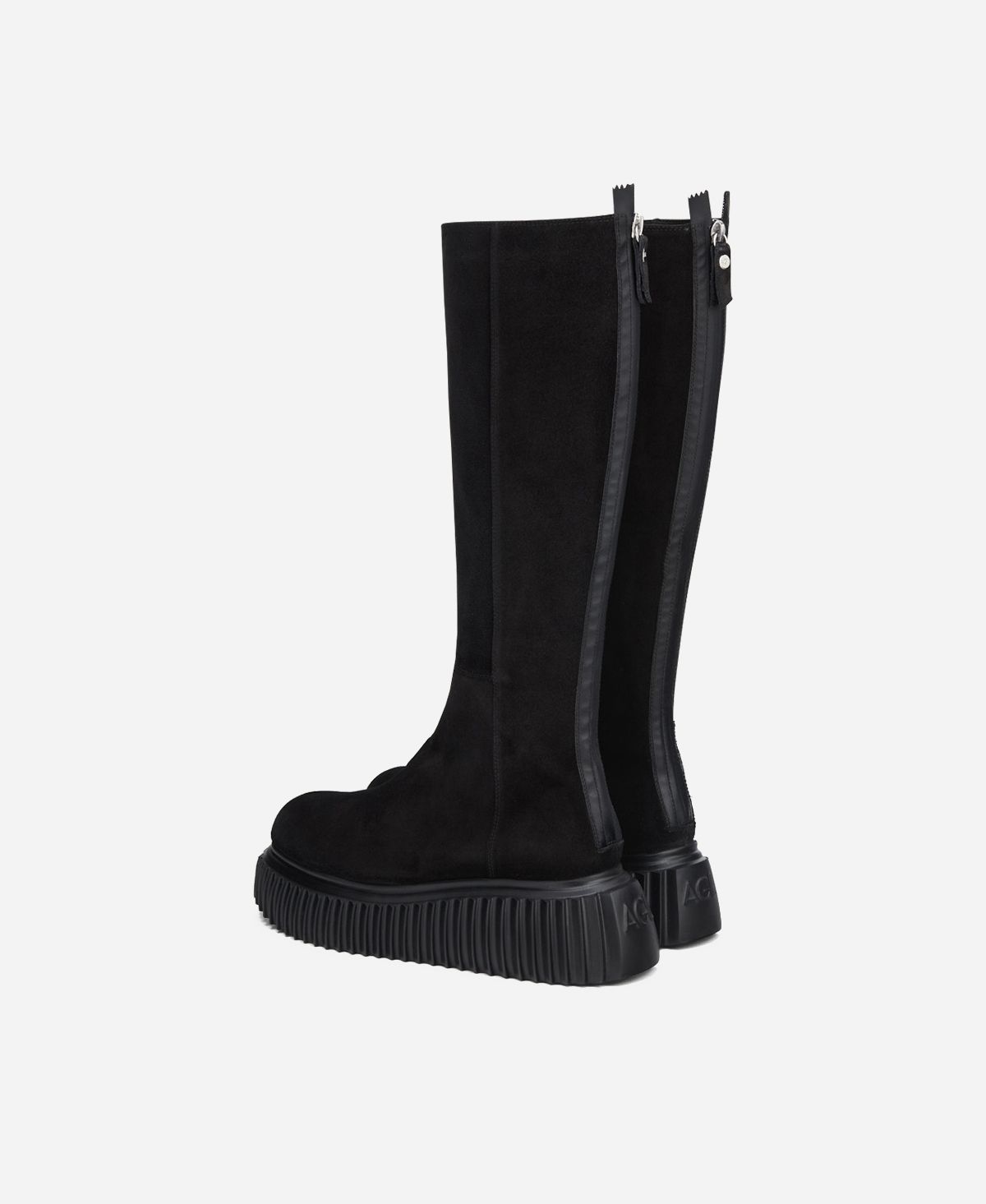 Agl Stivale in velour Nero MILAGROS BOOT Saldi Di Fabbrica