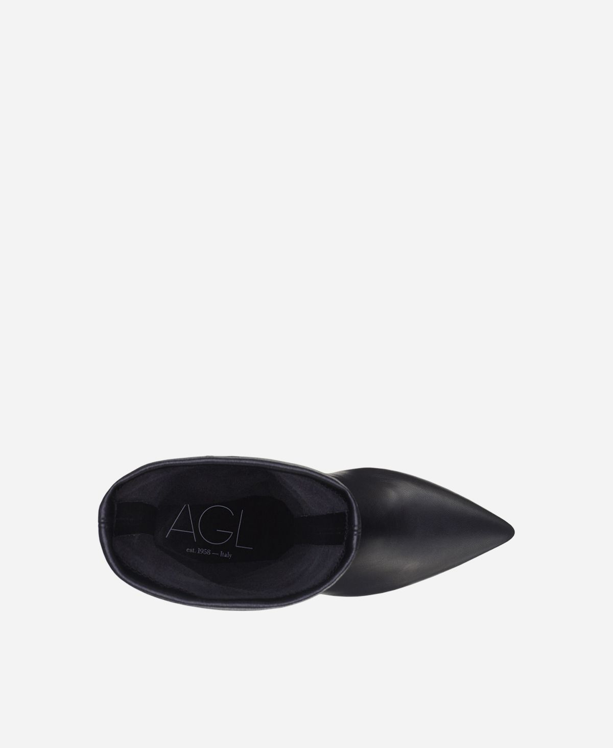 Agl Stivaletto in pelle stretch Nero LILLY In Saldo
