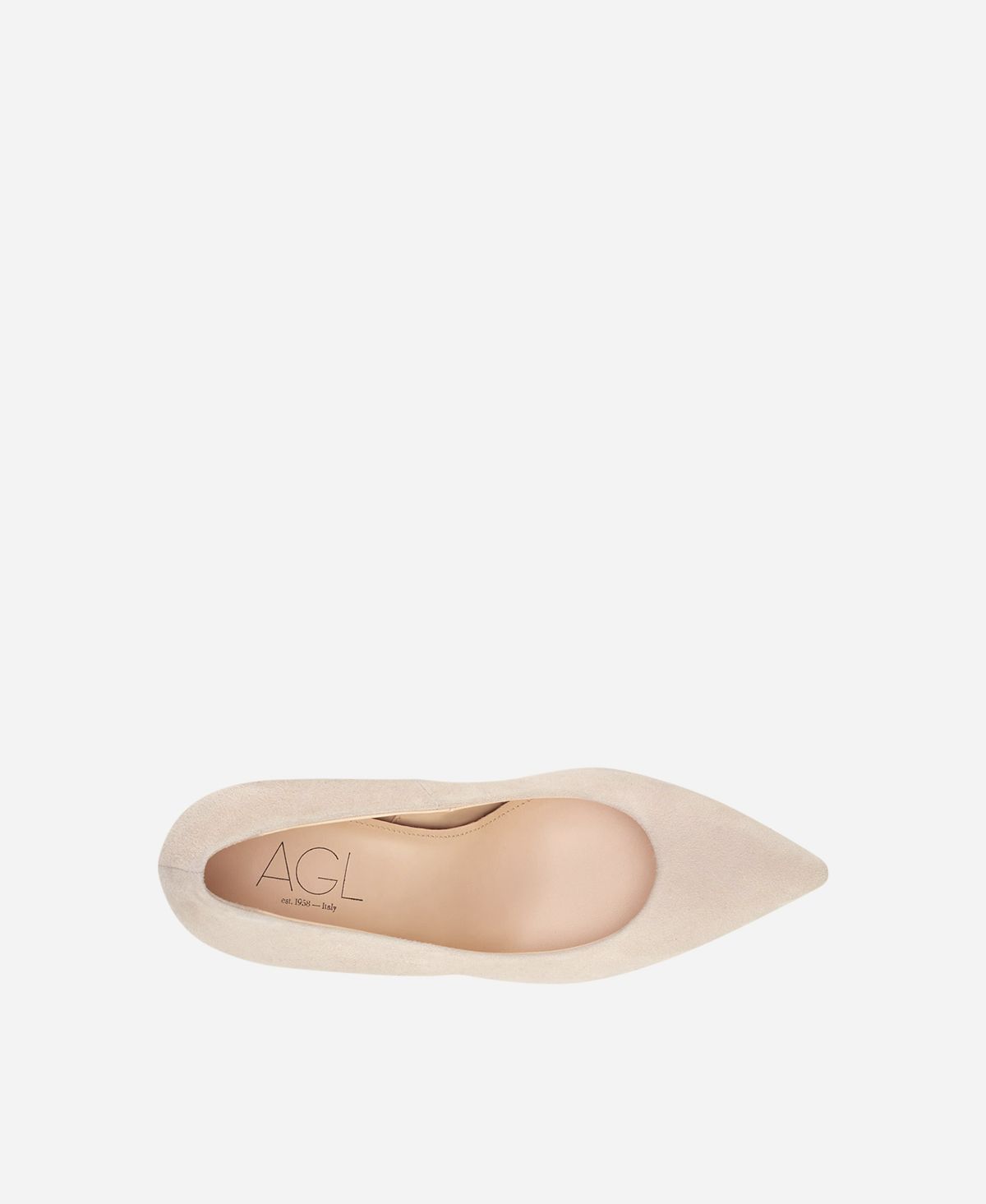Agl Decolleté con tacco Rosa cipria ISOLDE Moda