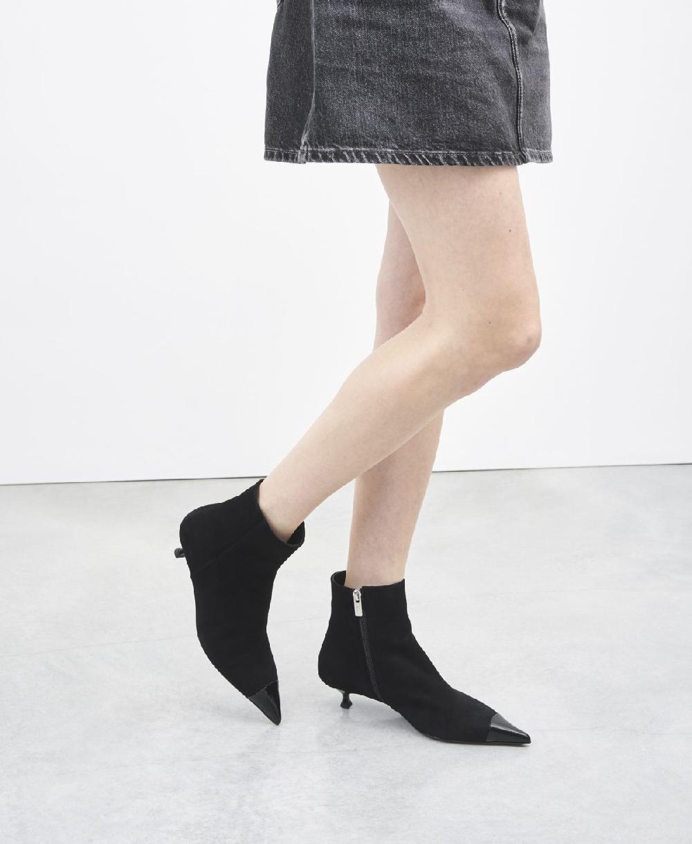 Agl Stivaletto con puntina Nero Lenor Bootie Bi Italy