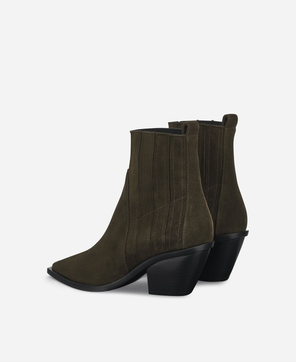 Agl Texano in velour Brown Roberta Beat Qualità