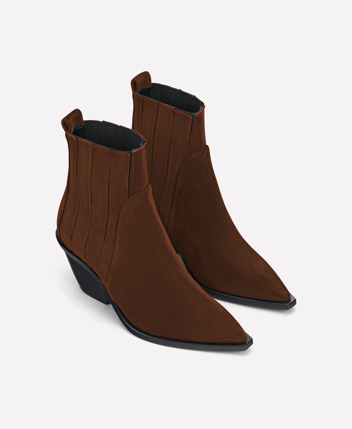 Agl Texano in velour Cuoio Roberta Beat Vendita
