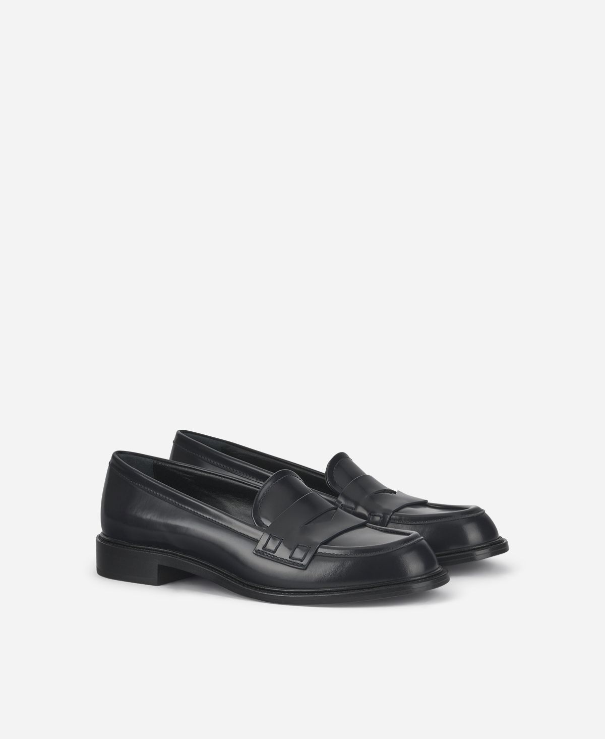 Agl Mocassino in pelle Blu notte Olivia Convenienza