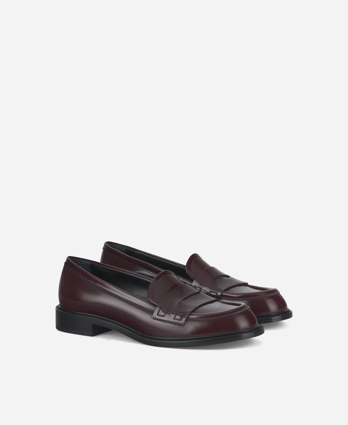 Agl Mocassino in pelle Bordeaux Olivia Novità
