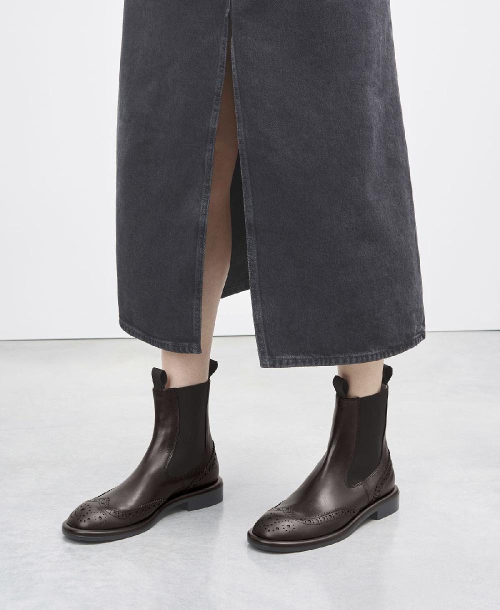 Agl Stivaletto con elastici Brown Alison Beat Offerta