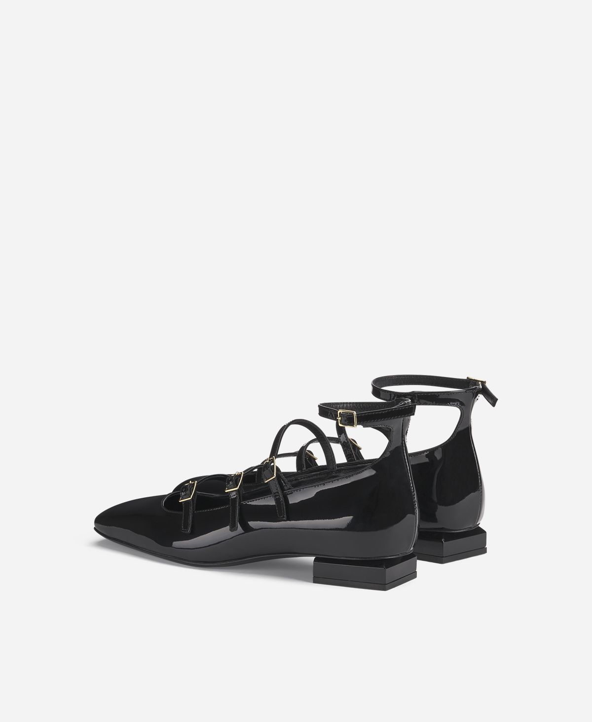 Agl Ballerina con cinturini Nero Angie L Straps Online