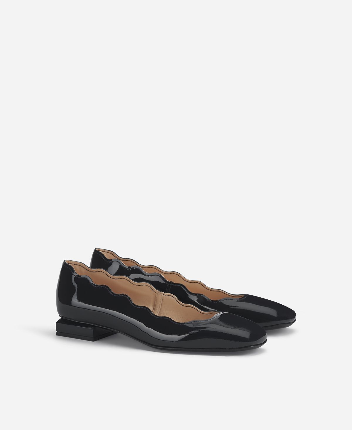 Agl Ballerina in vernice Blu notte Angie L Wave Saldi