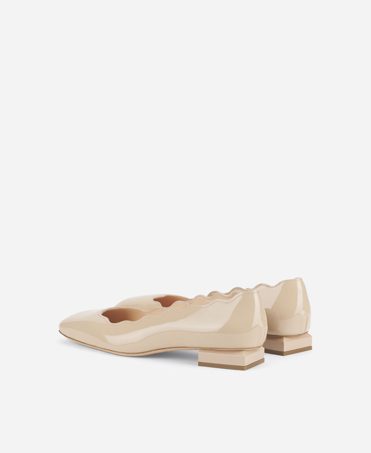 Agl Ballerina in vernice Beige Angie L Wave Offerte
