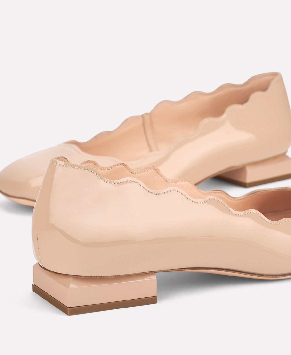 Agl Ballerina in vernice Beige Angie L Wave Offerte
