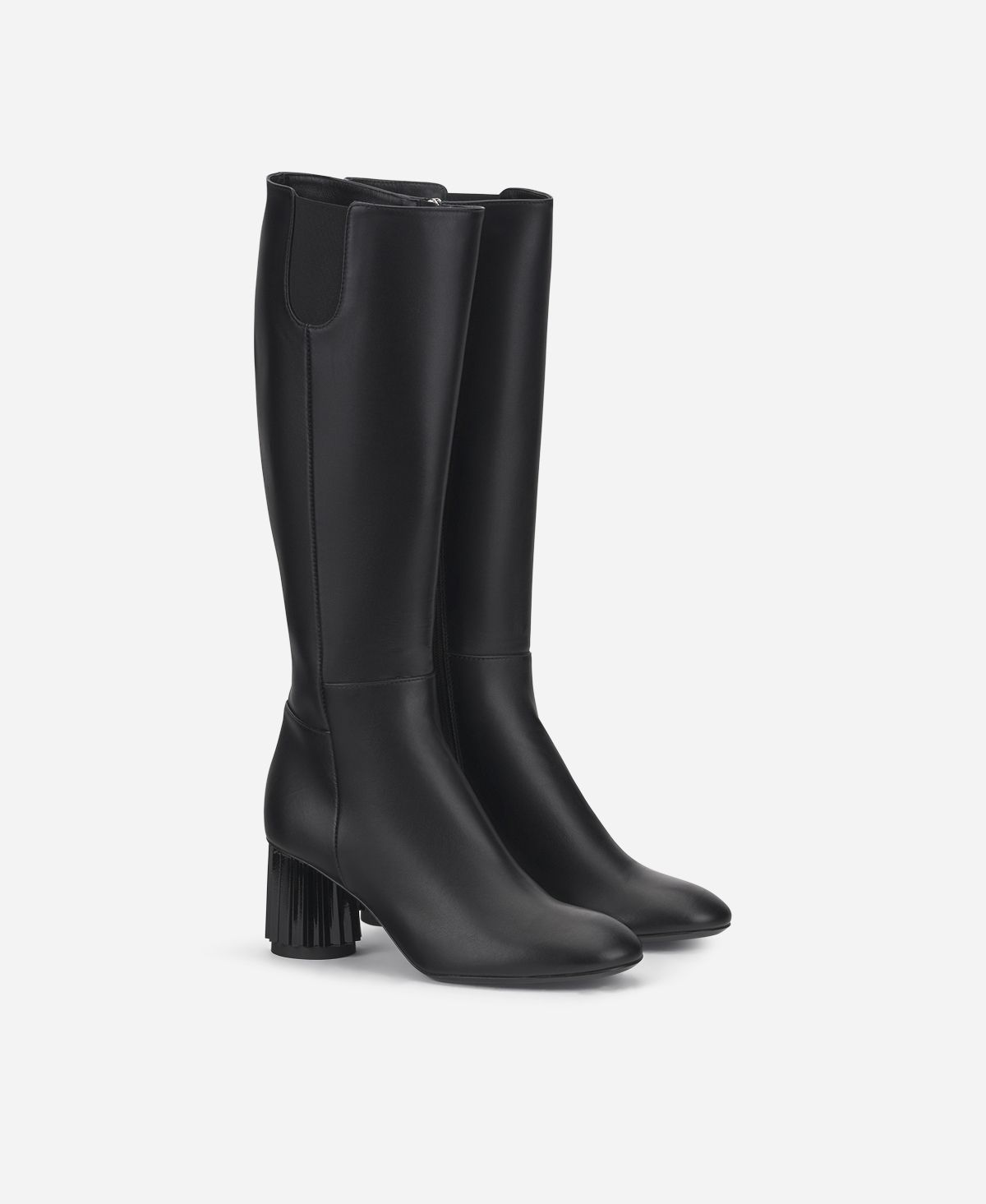 Agl Stivale con tacco Nero Dorica M Boot Saldi