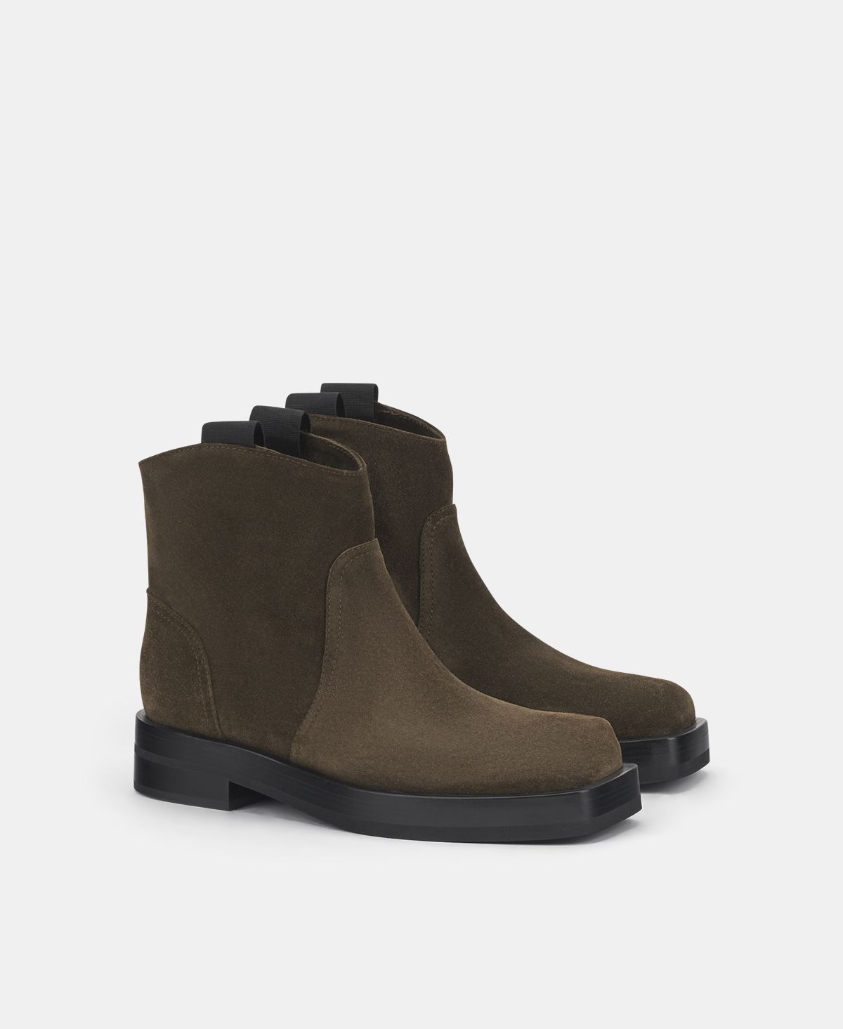 Agl Stivaletto texano Verde Rina Low Italy