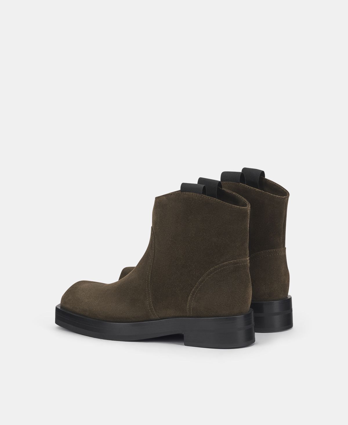 Agl Stivaletto texano Verde Rina Low Italy