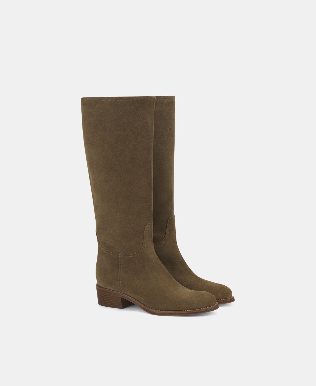 Agl Stivale in velour waterproof Camel Georgia 2025