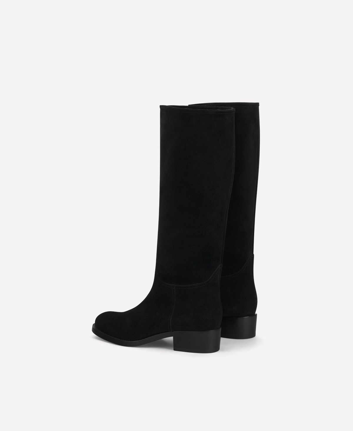 Agl Stivale in velour waterproof Nero Georgia In Linea