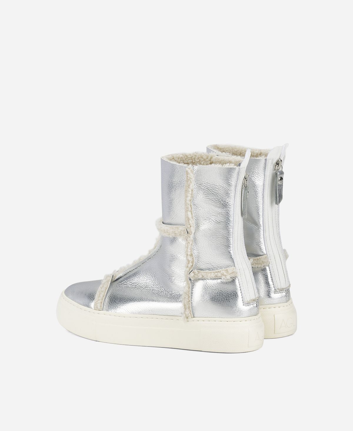 Agl Sneaker in eco montone Argento Rosy Negozi Online