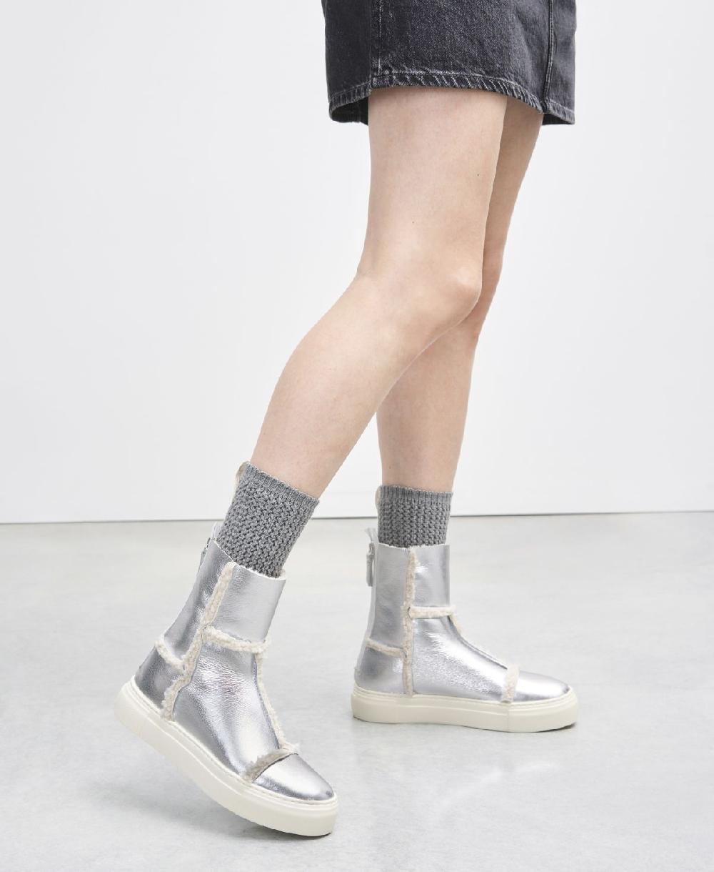 Agl Sneaker in eco montone Argento Rosy Negozi Online