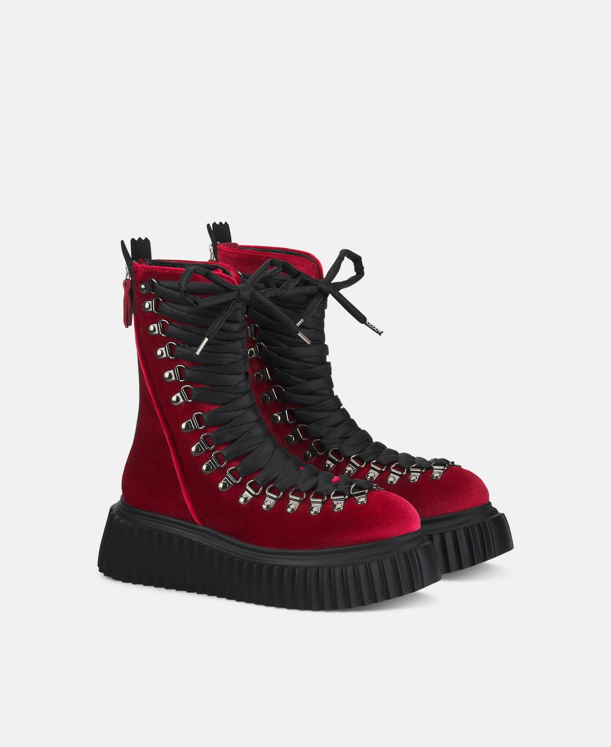 Agl Biker in pelle Rosso Dromo Velvet Novità