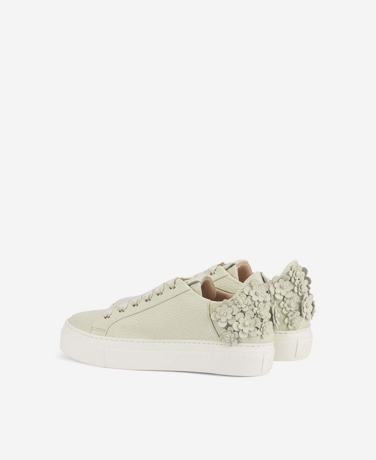 Agl Sneaker con fiori Avorio Eugenia In Saldo