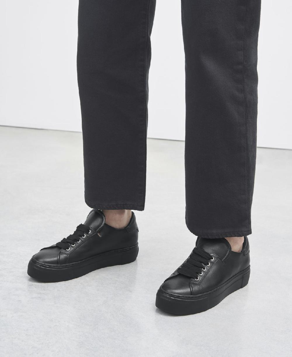 Agl Sneaker in pelle Nero EDDA Italia