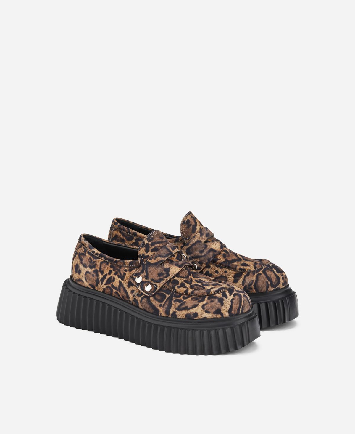 Agl Mocassino chunky Stampa leopard DANY Vendita