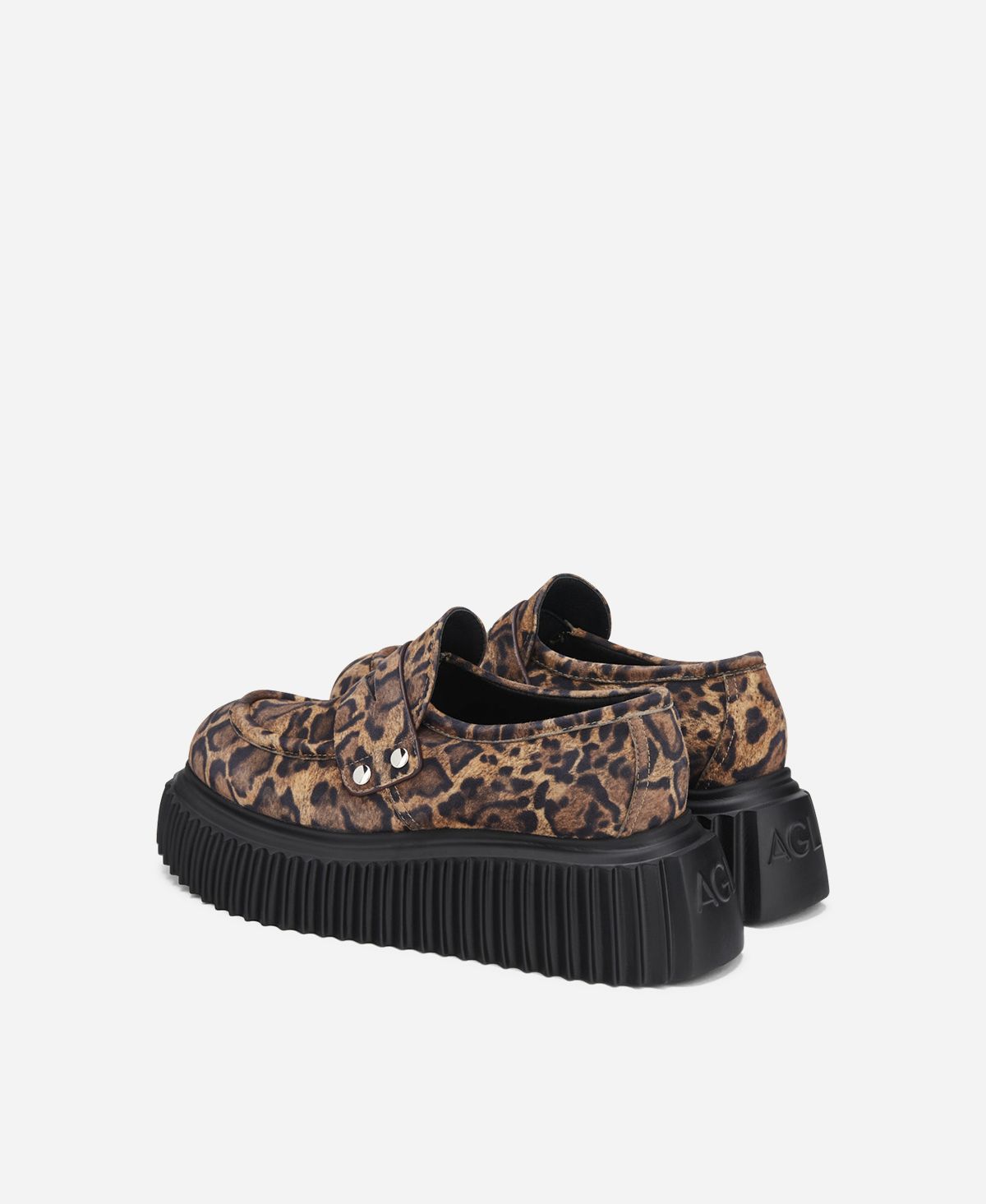 Agl Mocassino chunky Stampa leopard DANY Vendita
