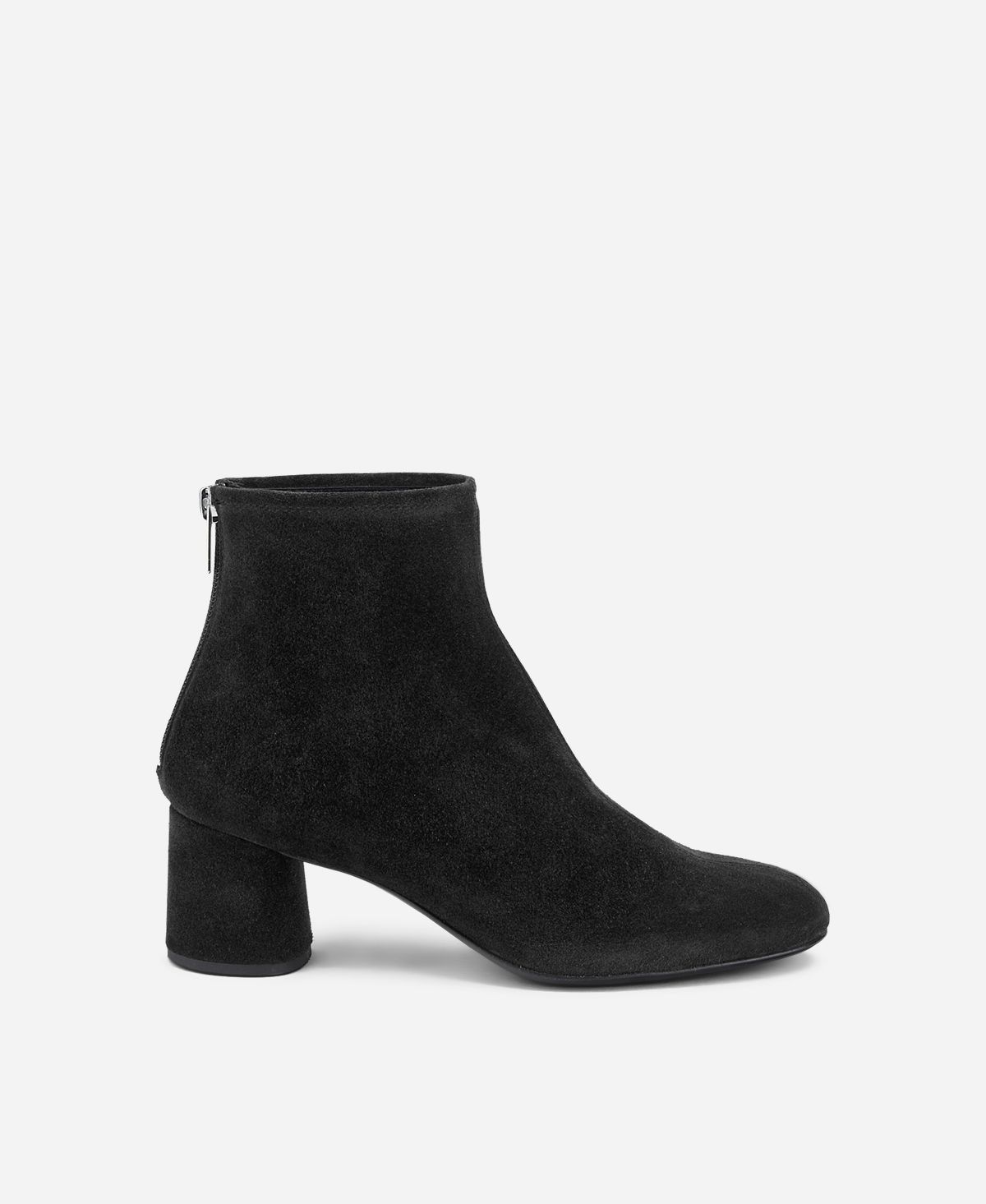 Agl Stivaletto in velour Nero OLGA Consegna Veloce