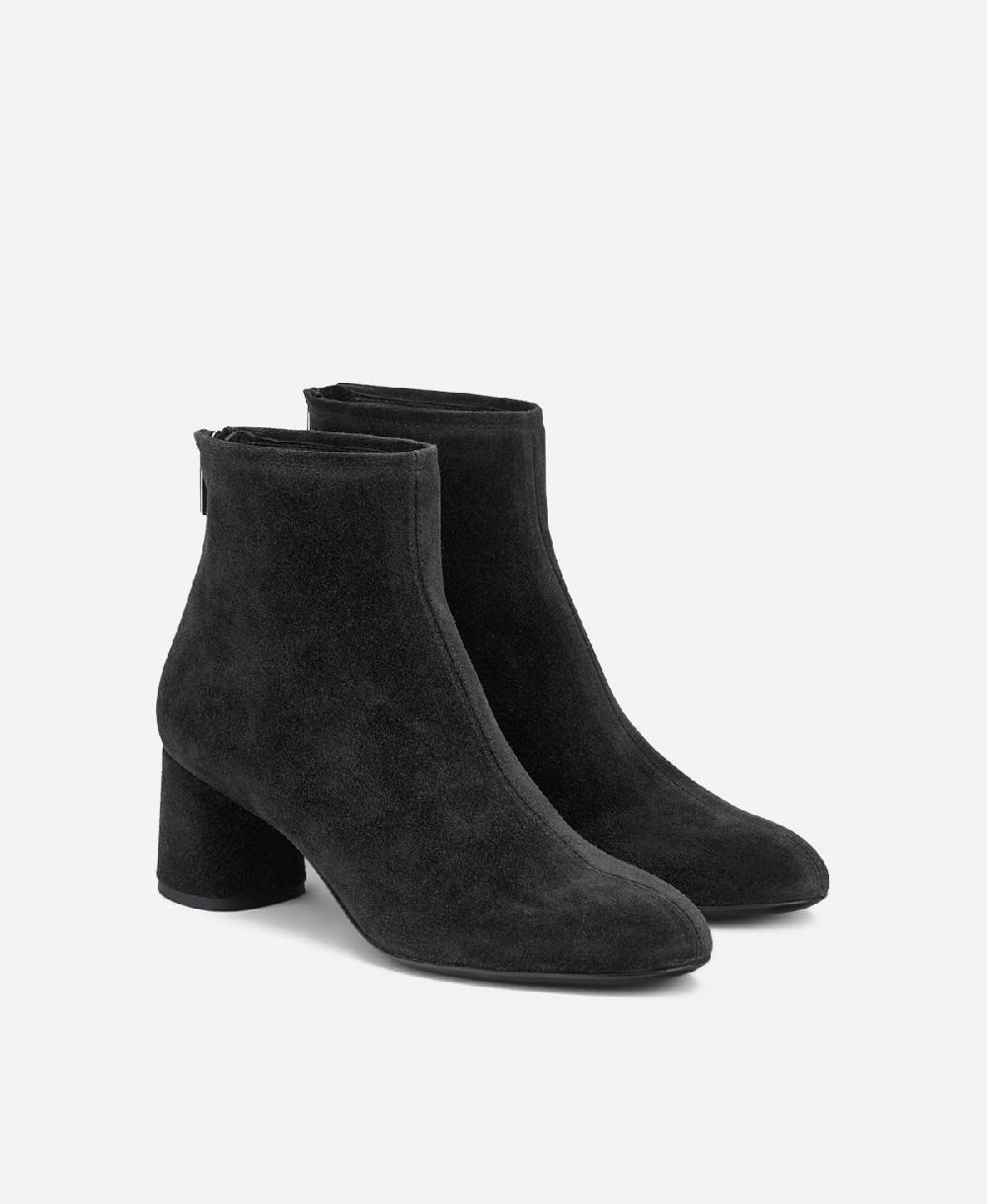 Agl Stivaletto in velour Nero OLGA Consegna Veloce