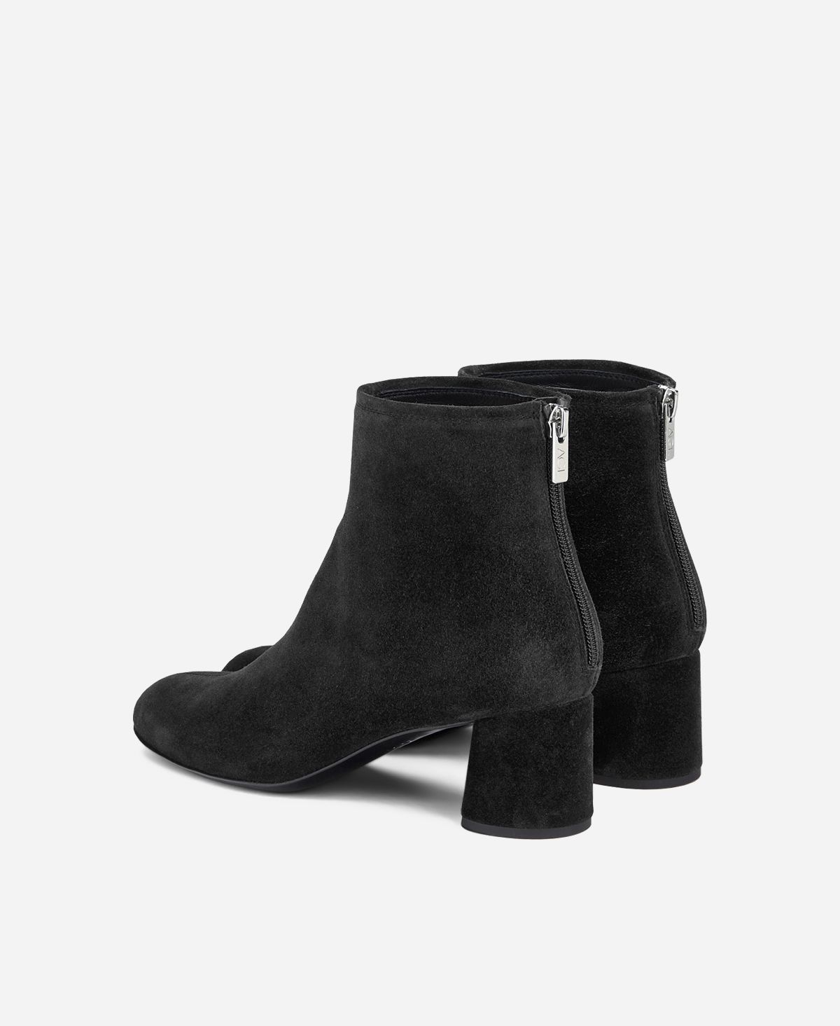 Agl Stivaletto in velour Nero OLGA Consegna Veloce