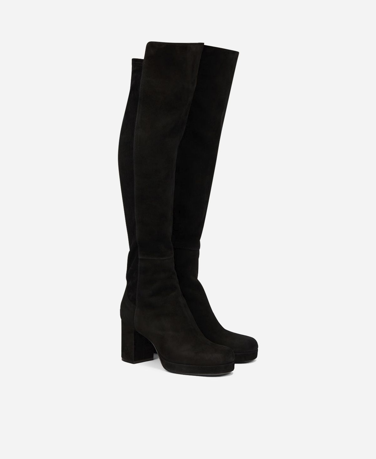 Agl Stivale in velour Nero BETTY HIGH Shopping Online