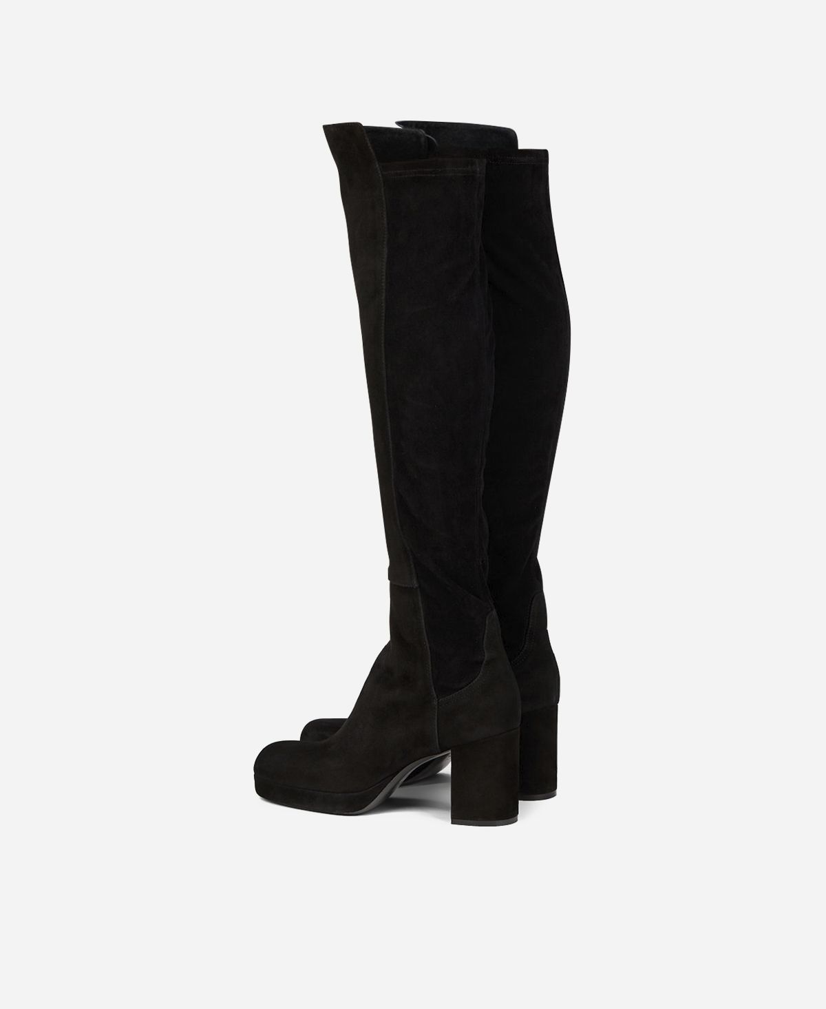 Agl Stivale in velour Nero BETTY HIGH Shopping Online