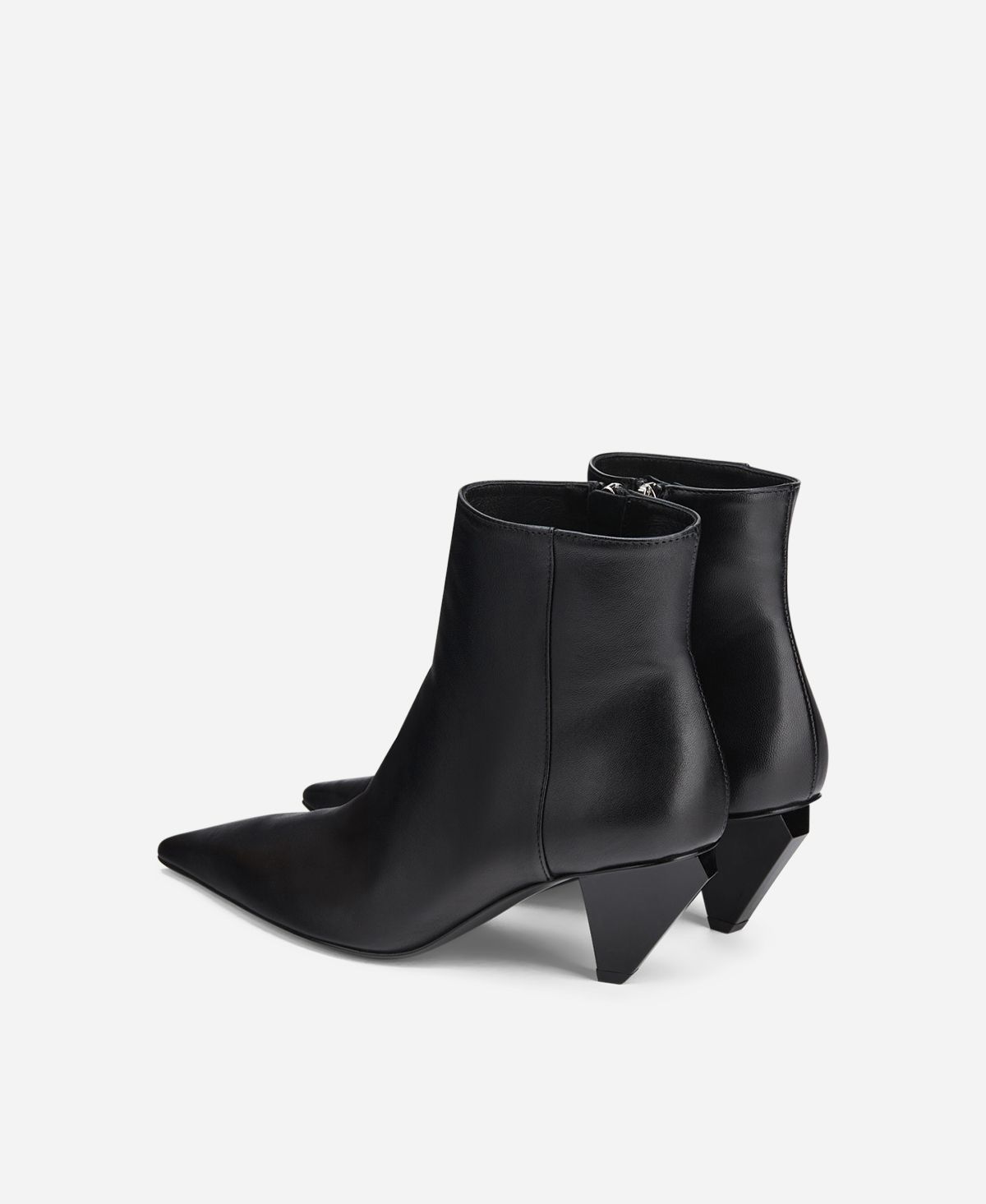 Agl Stivaletto in pelle Nero KNIFE BOOTIE Sottocosto