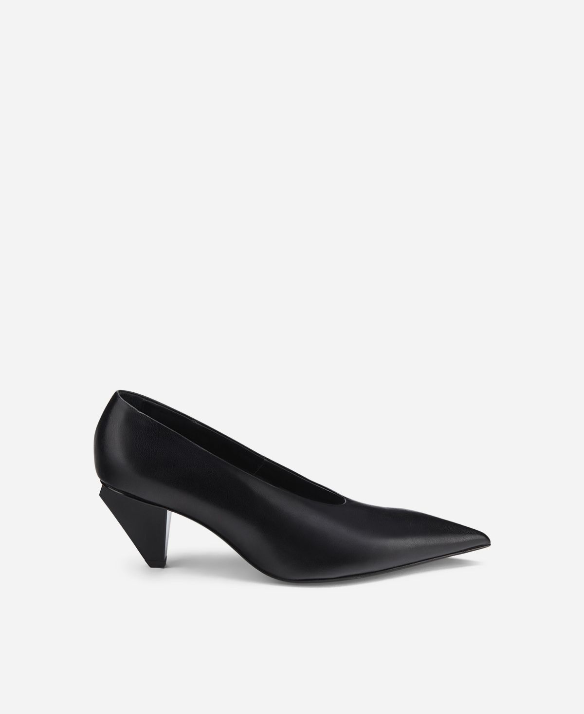 Agl Décolleté in pelle Nero KNIFE PUMP Convenienza