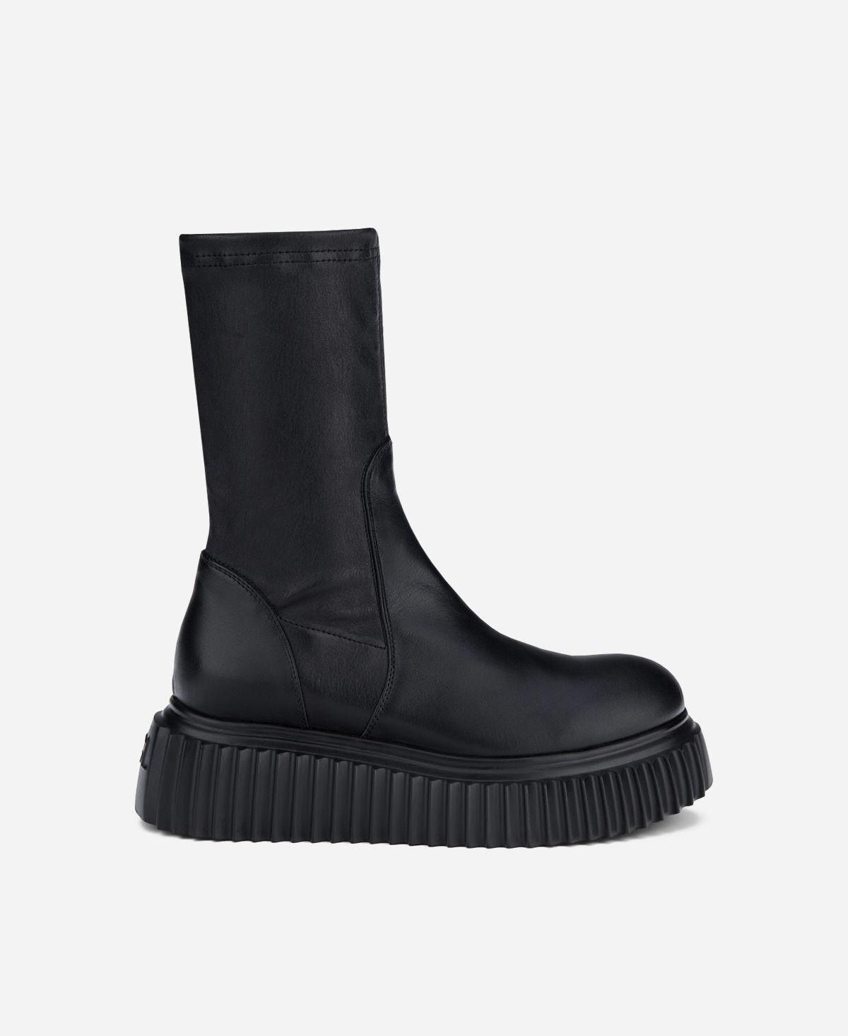 Agl Stivaletto in nappa Nero MILAGROS STRETCH Sconto