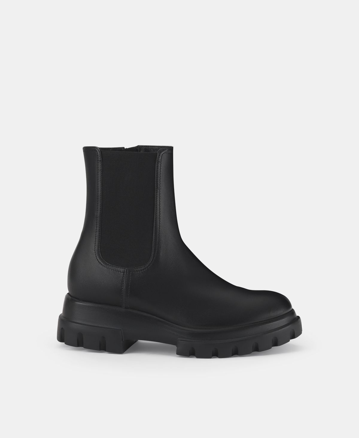 Agl Stivaletto in pelle Nero Chunky Beat Hotsell
