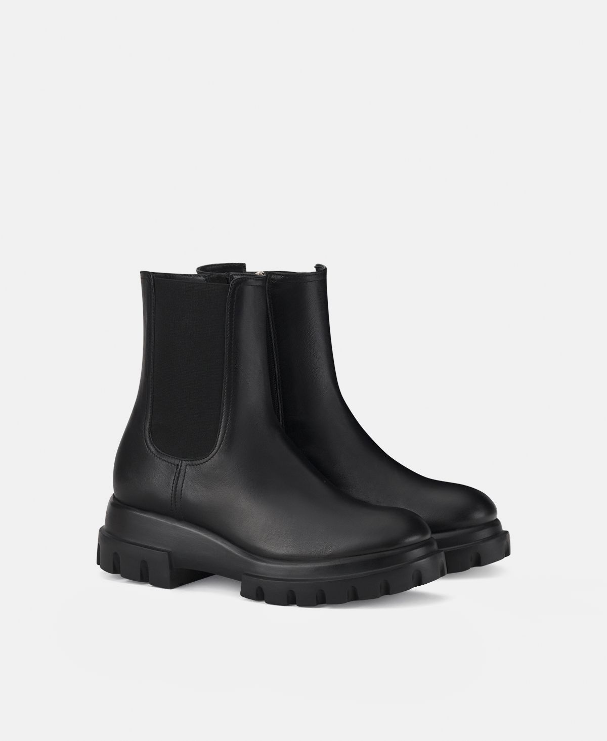 Agl Stivaletto in pelle Nero Chunky Beat Hotsell