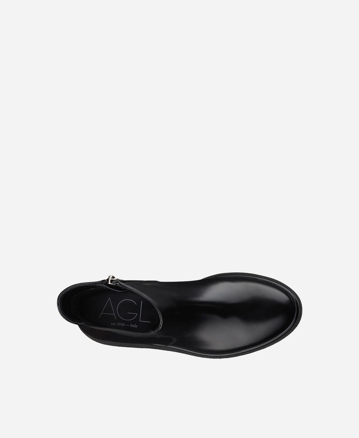 Agl Stivaletto con zip ed elastico Nero ALISON R BEAT Vendite Flash