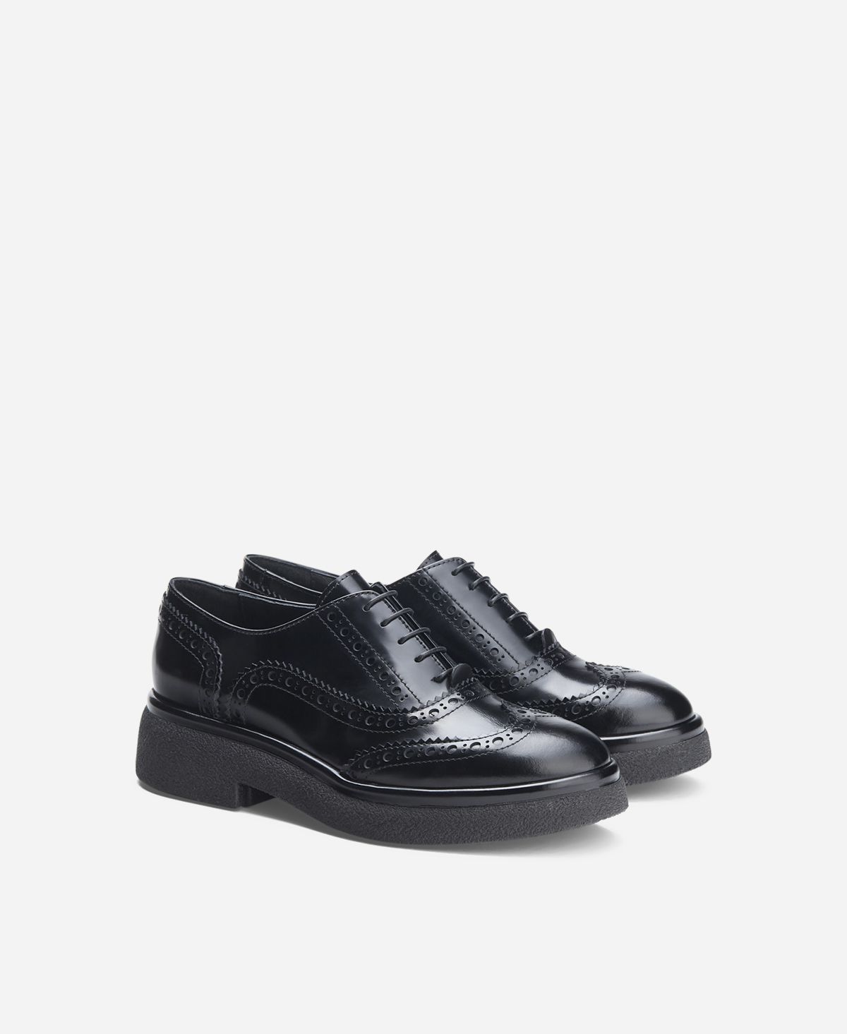 Agl Stringata in pelle Nero ALISON R LACE UP Negozio