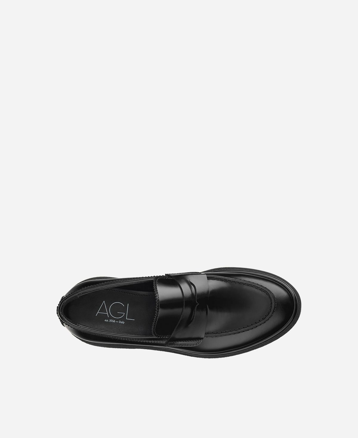 Agl Mocassino con para Nero ALISON R MOC In Saldo