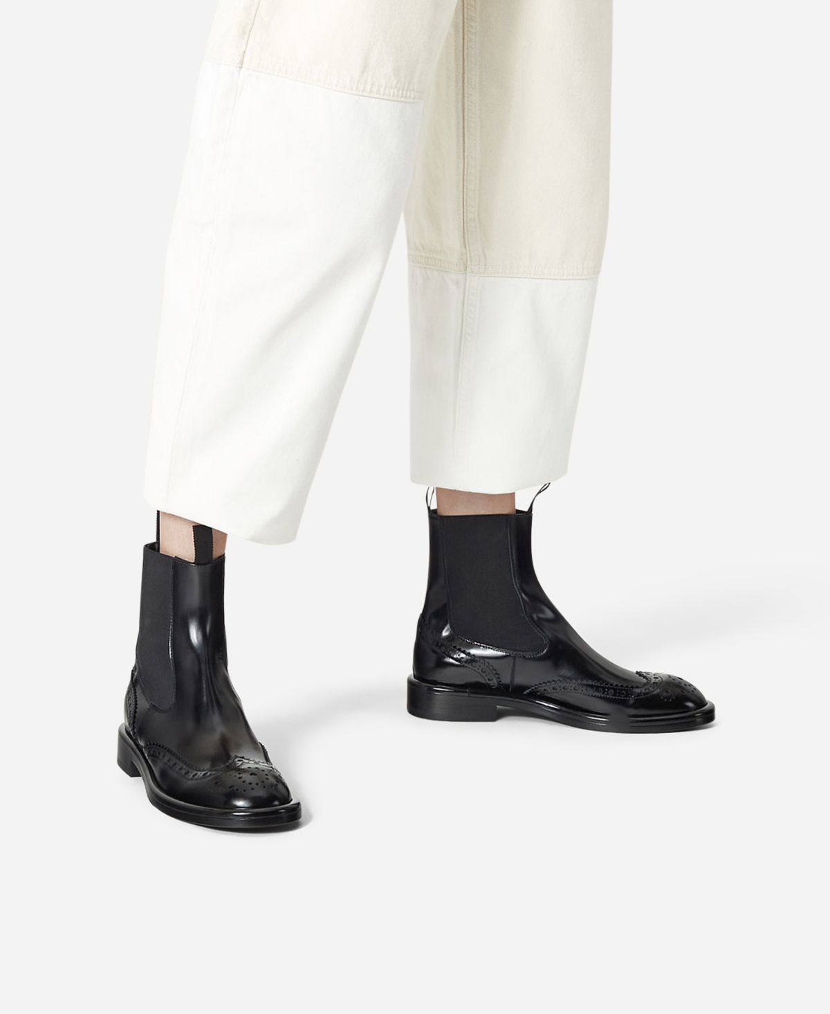 Agl Stivaletto con elastici Nero ALISON BEAT Nuova