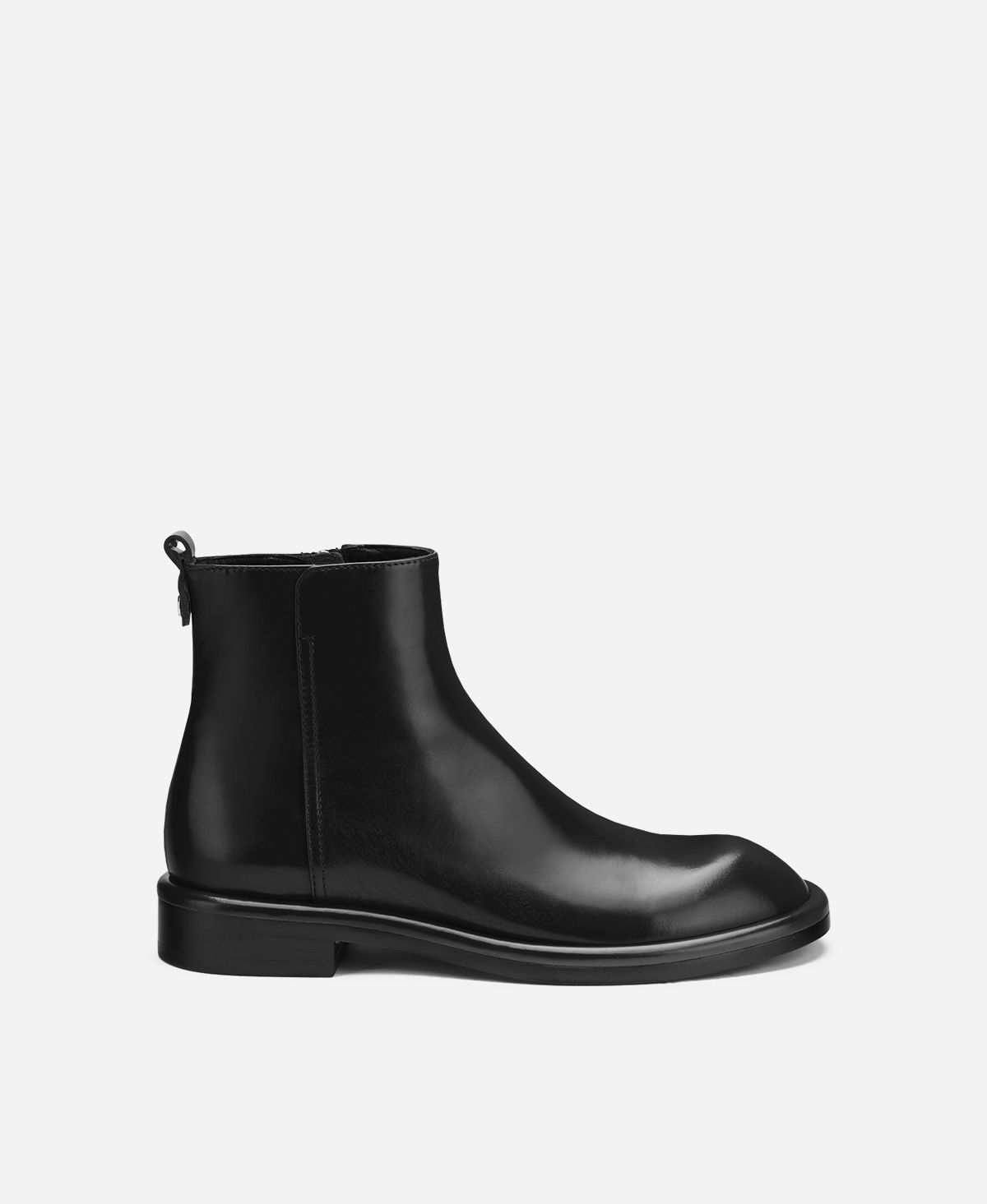 Agl Stivaletto in pelle Nero ALISON Moda