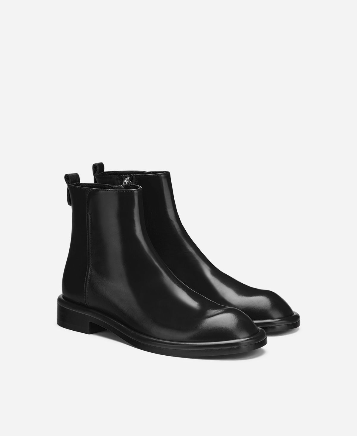 Agl Stivaletto in pelle Nero ALISON Moda